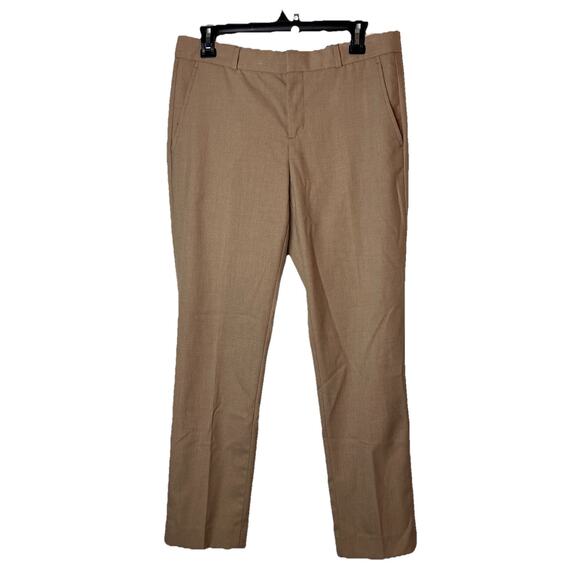 Banana Republic Ryan Slim Straight-Fit Washable Pants Camel/Tan Women's 6 - Picture 1 of 8